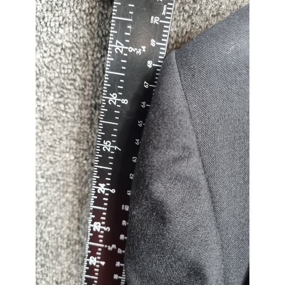 Pierre Balmain Wool Blazer Jacket Mens Size 46L Black Single Breasted Casual - Picture 5 of 9